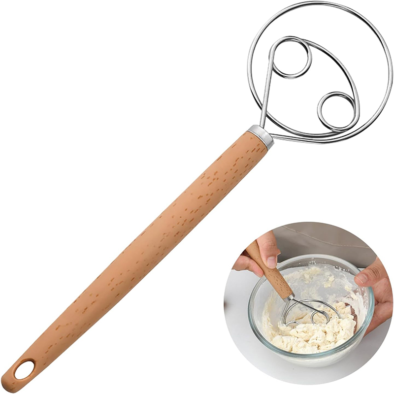 Danish Pancake Pan - Mieszadło do ciasta ze stali nierdzewnej