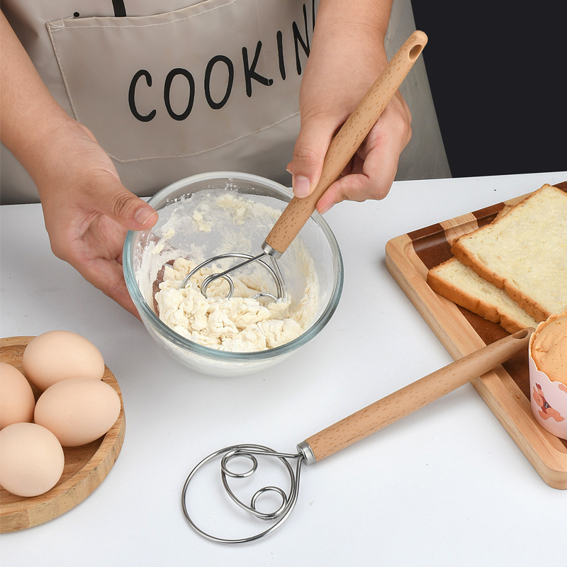 Danish Pancake Pan - Nowy # 10-calowy mikser ręczny ze
