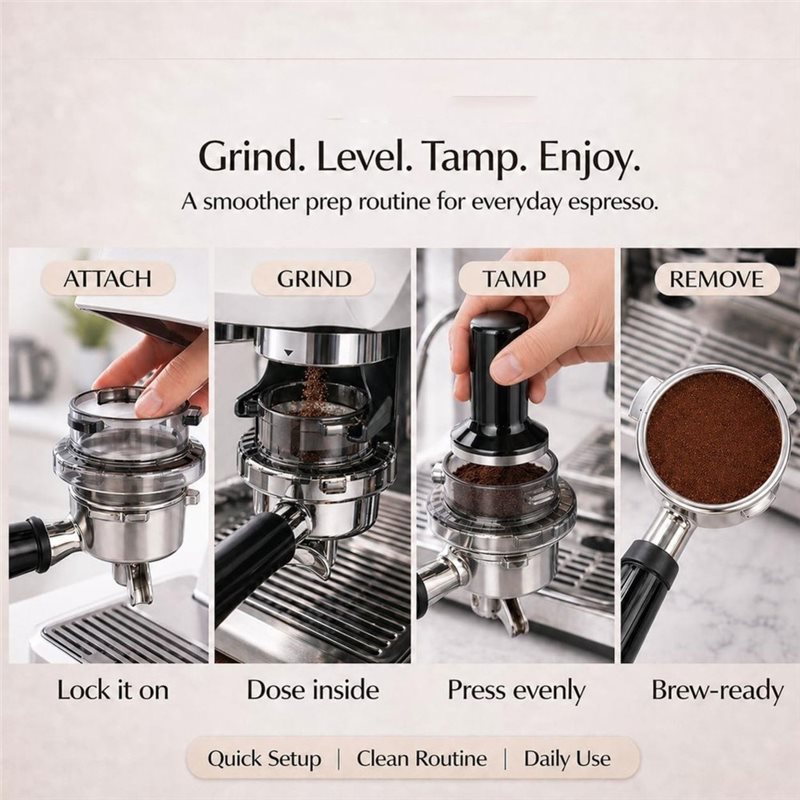 Promocja! Lejek do portafilter – Breville Espresso Barista Touch recenzja i cena